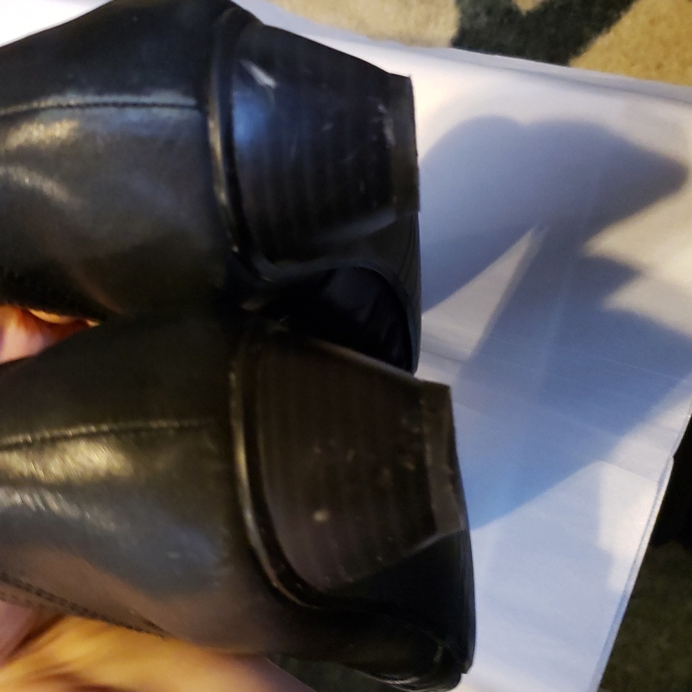 Josef Seibel Ruched front Leather Booties  10.5/41 - Picture 7 of 7